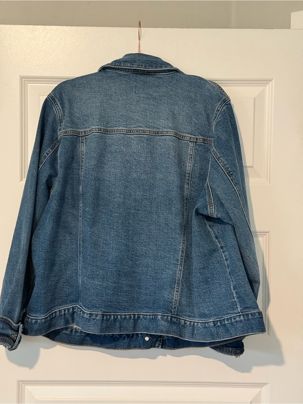 Lane Bryant Classic Blue Denim Jacket - Picture 2 of 3